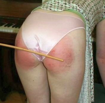 Photo by UrbanSpanker with the username @UrbanSpanker,  February 25, 2021 at 5:22 PM. The post is about the topic Ladies Spanked for Fun and the text says 'Love the sight of a spanked bottom seen through sheer knickers'
