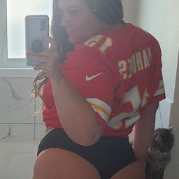 Photo by SlutWife17 with the username @SlutWife17,  August 26, 2021 at 10:15 PM. The post is about the topic Hotwife and the text says 'A good wife cheers for her husband's team and fucks the men he chooses. #hotwife'