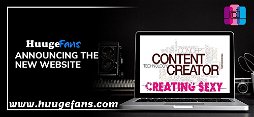 Photo by huugefans with the username @huugefans,  April 12, 2021 at 12:36 PM. The post is about the topic HuugeFans - CreateConnectShare and the text says 'You can be a content creator, we are here to give you a platform where you can monetize your content. We are here for you, to keep you fans happy. www.huugefans.com'