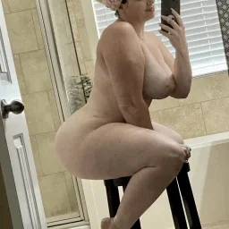 Shared Photo by DominantGentleman with the username @DominateGentleman,  May 2, 2024 at 5:40 PM. The post is about the topic BBW and the text says 'Your sexy BigBeautifulWife getting ready for her lover to come over'