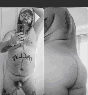 Photo by FreeSpirit420 with the username @FreeSpirit420,  April 21, 2021 at 3:29 PM. The post is about the topic bi bottom chubby inked Dad