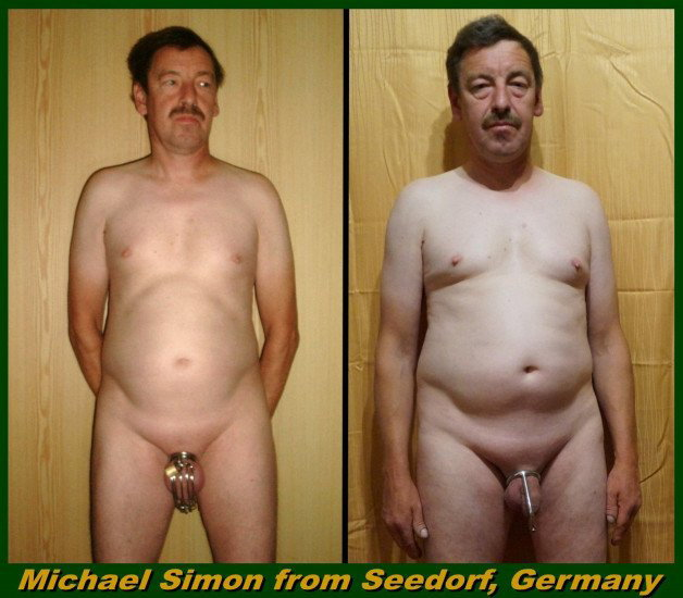 Photo by Norbert with the username @Norbert, who is a verified user,  February 3, 2024 at 10:08 AM. The post is about the topic naked by name and the text says 'Michael Simon from Seedorf, Germany'