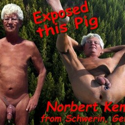 Photo by Norbert with the username @Norbert, who is a verified user,  January 19, 2024 at 7:50 PM. The post is about the topic naked by name and the text says 'Norbert Kempe naked fully exposed
You have my permission to use my pics to degrade, humiliate and to expose me'