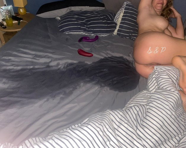 Photo by Slut & Philthy with the username @SlutnPhilthy, who is a verified user,  November 1, 2023 at 9:33 AM. The post is about the topic Squirt and the text says 'And looking most pleased with herself and my efforts 😂 #Homemade #Milf #Squirters #amateurs #Ourlittleworldoffilth #yournaughtygirlfriend #ass #wearerealcouples'