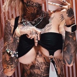 Photo by .Wander. with the username @NewWander,  March 26, 2022 at 3:50 PM. The post is about the topic Tattoo and the text says 'love her ink'