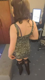 Photo by April Bee with the username @AprilBee, who is a star user,  May 20, 2021 at 12:18 PM. The post is about the topic Transsexual and the text says 'Fancy undressing the rest of me? <3 xxx ;D #catears #tgirl #trans #boots #lingerie'