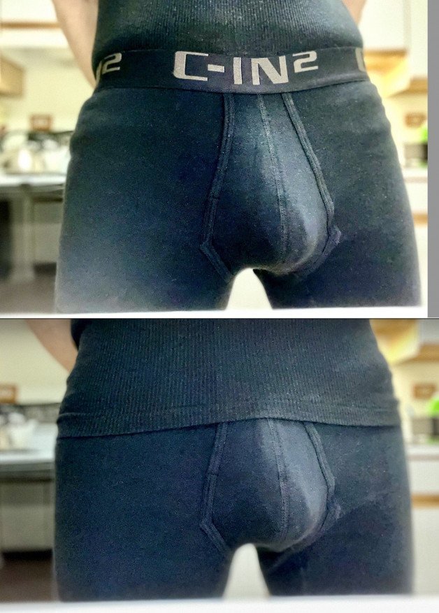 Photo by bigtitfucker with the username @bigtitfucker,  January 13, 2022 at 6:56 PM. The post is about the topic Straight Underwear and the text says 'Pouched Long Undies'
