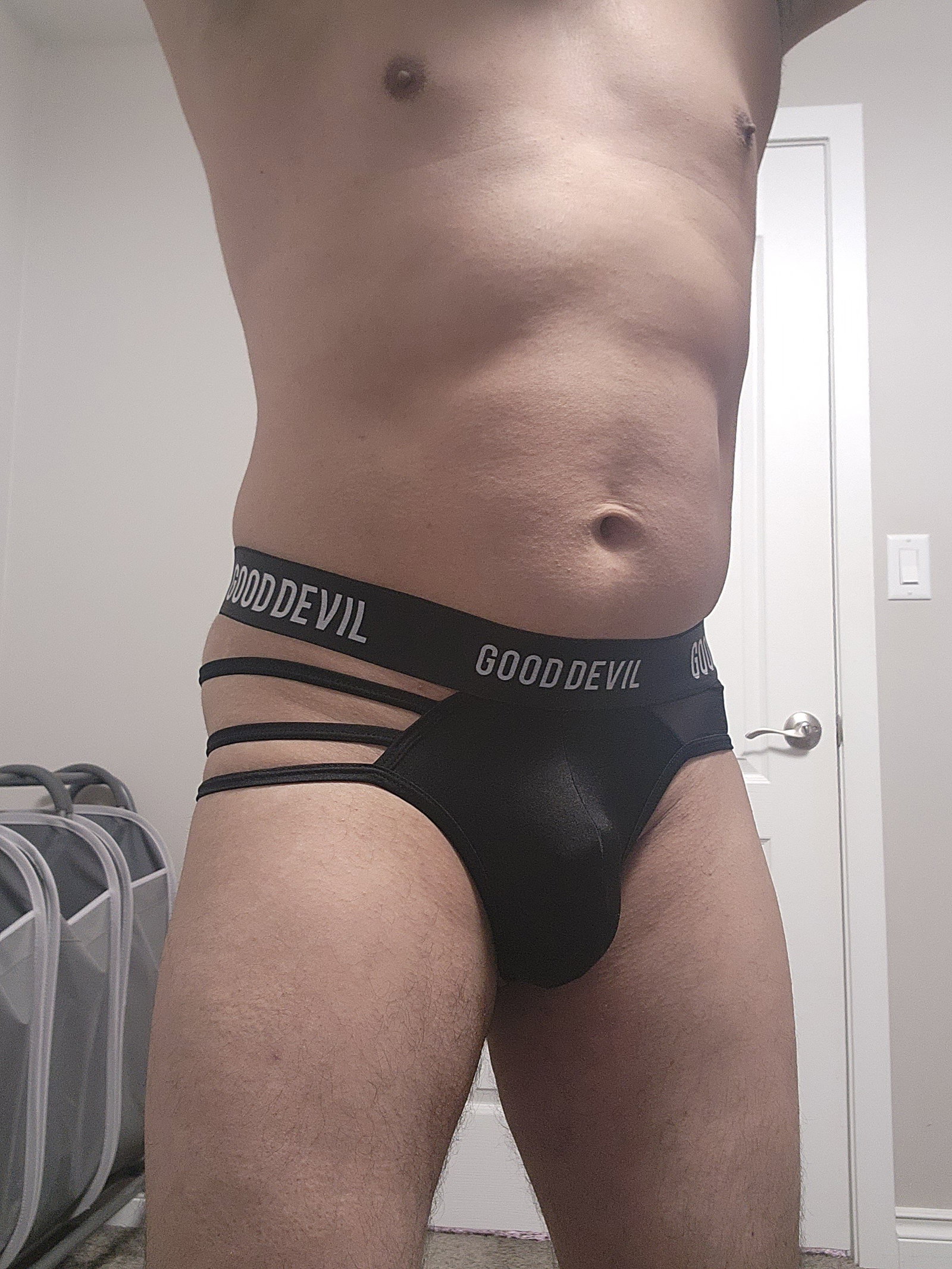 Photo by Zeeliciouz with the username @Zeeliciouz,  November 16, 2023 at 7:42 PM. The post is about the topic Gay and the text says '#gay #gayass #thongs'