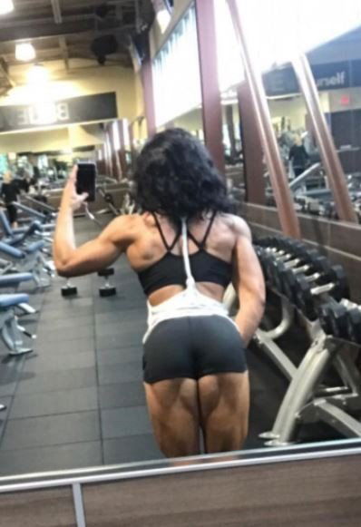 Photo by Blog Tettediferro with the username @tettediferro,  September 21, 2021 at 1:10 PM. The post is about the topic Nude Muscle and the text says 'Hot female #bodybuilder and #fitness #model Alexa Floria'