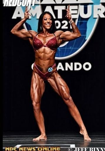 Photo by Blog Tettediferro with the username @tettediferro,  September 17, 2022 at 8:59 AM. The post is about the topic Female Muscle and the text says 'Hot female #bodybuilder and hot #muscle woman Cara Kerluck'