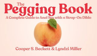 Photo by RuanWillow with the username @RuanWillow, who is a verified user,  August 5, 2022 at 12:00 AM and the text says 'Ever wondered about pegging & the male prostate orgasm? Does it feel good? Cooper spills all! How do you do peg? Who wants to do it? Curious? Find out tomorrow on the podcast where I interview the authors of the 1st pegging book ever…The Pegging Book by..'