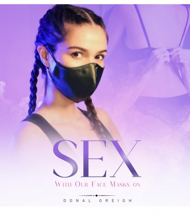 Photo by RuanWillow with the username @RuanWillow, who is a verified user,  October 26, 2021 at 12:08 PM and the text says 'New audiobook is live!!! Sex with Our Face Masks On: Adultery in the pandemic. Ever want to hookup with someone you see everyday? Passions build…flare…ignite—you wanna give in so bad.. they did. Listen to me narrate this HOT short story by Donal Greigh...'