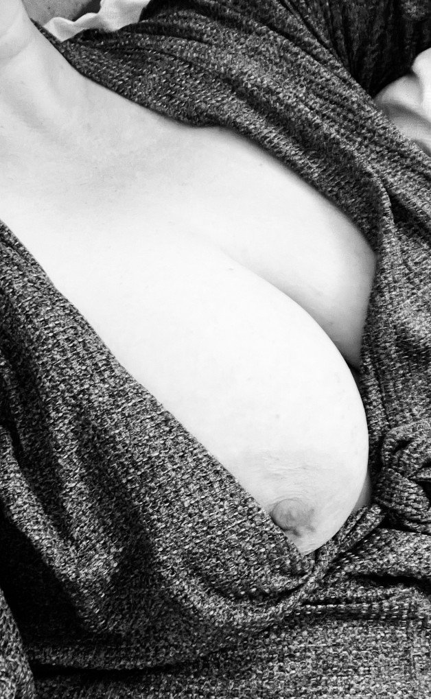 Photo by onlythetwoofus with the username @onlythetwoofus, who is a verified user,  October 1, 2022 at 12:56 PM. The post is about the topic Black and White Erotica and the text says 'Lazy weekend in bed. Do you want to play?💋

#tits | #tits | #nipple | #nipples | #goodmorning | #bigboobs | #onetitout | #playtime | #realcouples | #hotwife | #inbed | #morning | #allnatural'