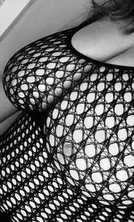 Photo by onlythetwoofus with the username @onlythetwoofus, who is a verified user,  November 11, 2022 at 11:53 AM. The post is about the topic Fishnet Clothing and the text says 'Weekend ready 💋

#fishnet | #seethrough | #lingerie | #sexybbw | #curvy | #blackandwhite | #nipple | #hotwife | #realcouple'