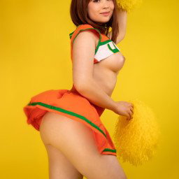 Photo by PacksVids with the username @PacksVids,  June 8, 2021 at 2:55 AM. The post is about the topic Best Nude and the text says 'Virtual Geisha - Ochako cheerleader'