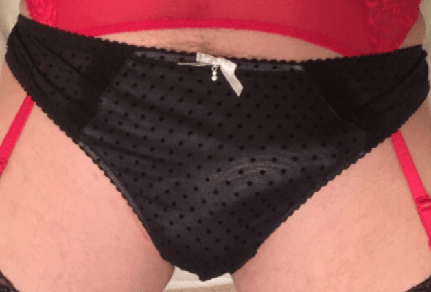 Photo by ColorfulHole with the username @ColorfulHole, who is a verified user,  June 11, 2021 at 12:56 PM. The post is about the topic My sweet perversion. ❤️ and the text says 'Passion for shopping, sex, & Lingerie .. ❤️
#bisexual #myself #perversion #cumshoot #horny #panties'