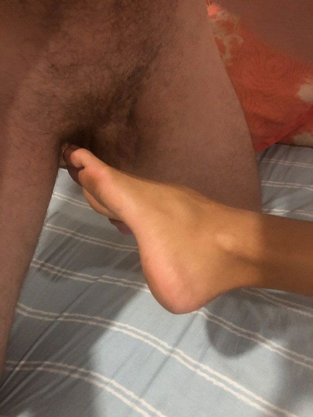 Photo by RiderFloor with the username @riderfloor, who is a star user,  June 12, 2024 at 7:23 PM. The post is about the topic Foot Worship and the text says 'Why is everyone staring at my feet?
 #CuteFeet #footfetishgroup'