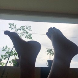 Photo by RiderFloor with the username @riderfloor, who is a star user,  May 5, 2024 at 12:53 PM. The post is about the topic Pretty Feet and the text says 'Enjoy the view'