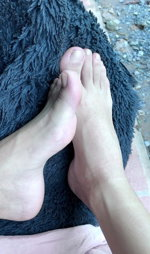 Photo by RiderFloor with the username @riderfloor, who is a star user,  September 20, 2023 at 10:48 PM. The post is about the topic Sexy Feet & Soles and the text says 'Ready for the lotion :)'