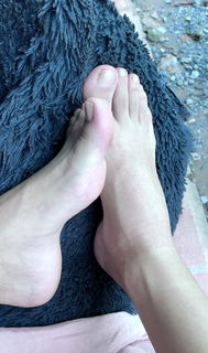 Photo by RiderFloor with the username @riderfloor, who is a star user,  July 6, 2024 at 6:26 PM. The post is about the topic Sensual Feet and the text says 'Want to lick the tops or soles of my feet more?'