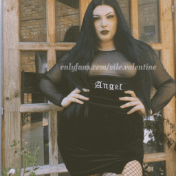 Photo by vile.valentine with the username @vile.valentine,  June 17, 2021 at 12:19 PM. The post is about the topic Goth Girls and the text says 'small titty big booty goth gf'