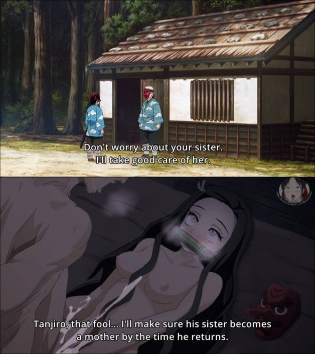 Photo by lacelover with the username @lacelover,  June 18, 2021 at 11:36 PM. The post is about the topic Hentai and the text says '#KAMADO #NEZUKO'