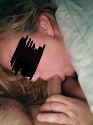 Photo by Backwoodscpl with the username @Backwoodscpl,  December 3, 2020 at 11:41 PM. The post is about the topic blowjob and the text says 'she even looks great with a cock in her mouth! now if she will just take a dick from behind while sucking me!'