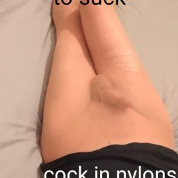 Photo by Nylon femboy sissy with the username @Nylonfemboy69,  February 15, 2022 at 8:57 PM. The post is about the topic Cock in Pantyhose
