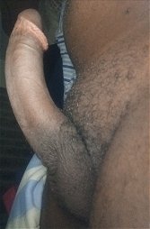Photo by ChocolatePecker with the username @ChocolatePecker,  June 26, 2021 at 7:55 PM and the text says 'just a black guy showing my dick 🍆💦'