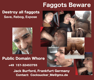 Photo by ExposedLoser with the username @ExposedLoser,  June 28, 2021 at 1:54 PM. The post is about the topic Faggots and the text says 'Faggots Beware'