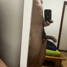 Photo by Soulstja104 with the username @Soulstja104,  February 10, 2024 at 6:38 AM. The post is about the topic Hard cock pics and the text says 'after a long time, guess who's back! and with better angles to show in DM!!'