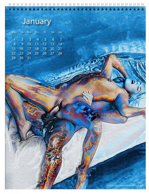 Photo by Samarel with the username @samarel, who is a verified user,  November 10, 2023 at 5:06 AM. The post is about the topic just fucking and the text says '💥💥💥The new sex art 2024 calendar
Feast your eyes on the captivating works of erotica and sex. From bold figures to thought-provoking erotic creations.
View more:
https://www.samareleros.com/erotic-sex-calendar-2024'