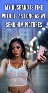 Photo by Samarel with the username @samarel, who is a verified user,  June 21, 2024 at 10:35 PM. The post is about the topic Cuckold and Hotwife Corner and the text says 'More captions:
https://www.samareleros.com/cuckold-captions'
