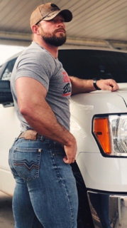 Shared Photo by BubbleButtSir with the username @BubbleButtSir, who is a verified user,  June 7, 2024 at 4:40 PM and the text says 'Look at the ass and thighs on him! Woof, woof!'