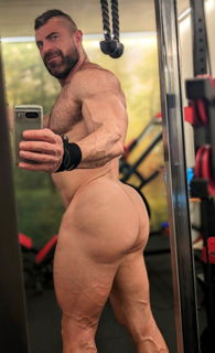Photo by BubbleButtSir with the username @BubbleButtSir, who is a verified user,  June 17, 2024 at 7:57 AM and the text says 'Once a month  for one day, daddy turned into a big ole muscle-ass slut. He had four tops on speed dial. The first one would pay him a visit in the morning, the second ate him out, the third fingered him and make him suck a dildo and the fourth one fucked..'