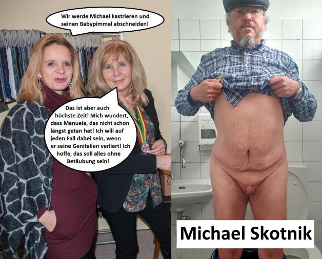 Photo by michael skotnik with the username @michael_skotnik,  July 28, 2021 at 11:45 AM. The post is about the topic SPH Small Penis Humiliation and the text says 'SPH for Mikropenis Michael Skotnik'