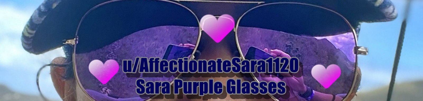 Cover photo of Sara Purple Glasses