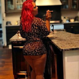 Photo by Hitgirly with the username @Hitgirly, who is a verified user,  February 11, 2024 at 7:21 PM. The post is about the topic Hotwife and the text says 'Need me to come cook sumthin up for you?'