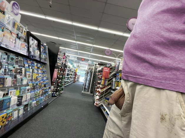 Photo by testudick with the username @testudick,  July 16, 2022 at 8:52 AM. The post is about the topic Gay Exhibitionists and the text says 'Soft shopping....

#me #public #cock'