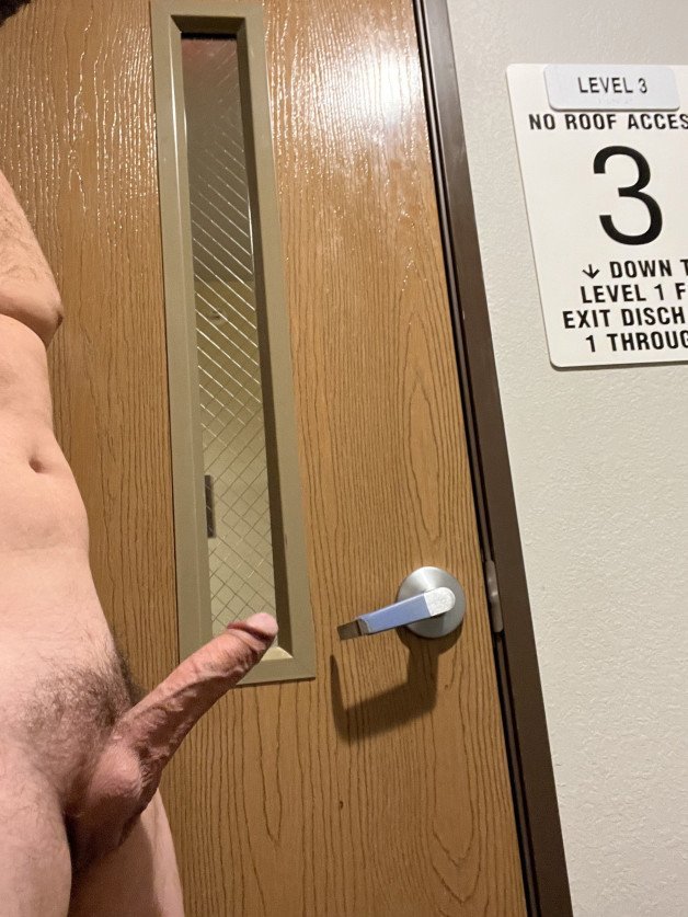 Photo by testudick with the username @testudick,  July 16, 2022 at 5:31 PM. The post is about the topic GayExTumblr and the text says 'Stairs...

#me #public #cock'