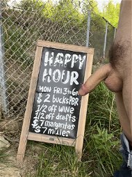Photo by testudick with the username @testudick,  May 1, 2023 at 9:35 PM. The post is about the topic Gay and the text says 'Happy hour...'