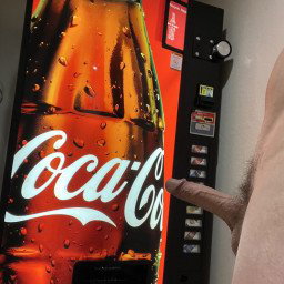 Photo by testudick with the username @testudick,  May 14, 2024 at 10:14 AM. The post is about the topic Gay Exhibitionists and the text says 'Coca cola'