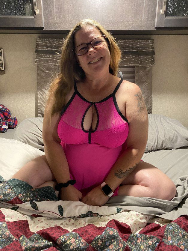 Album by Mypapabear1105 with the username @Mypapabear1105,  August 18, 2021 at 7:55 PM. The post is about the topic Amateurs and the text says 'My wife in lingerie'