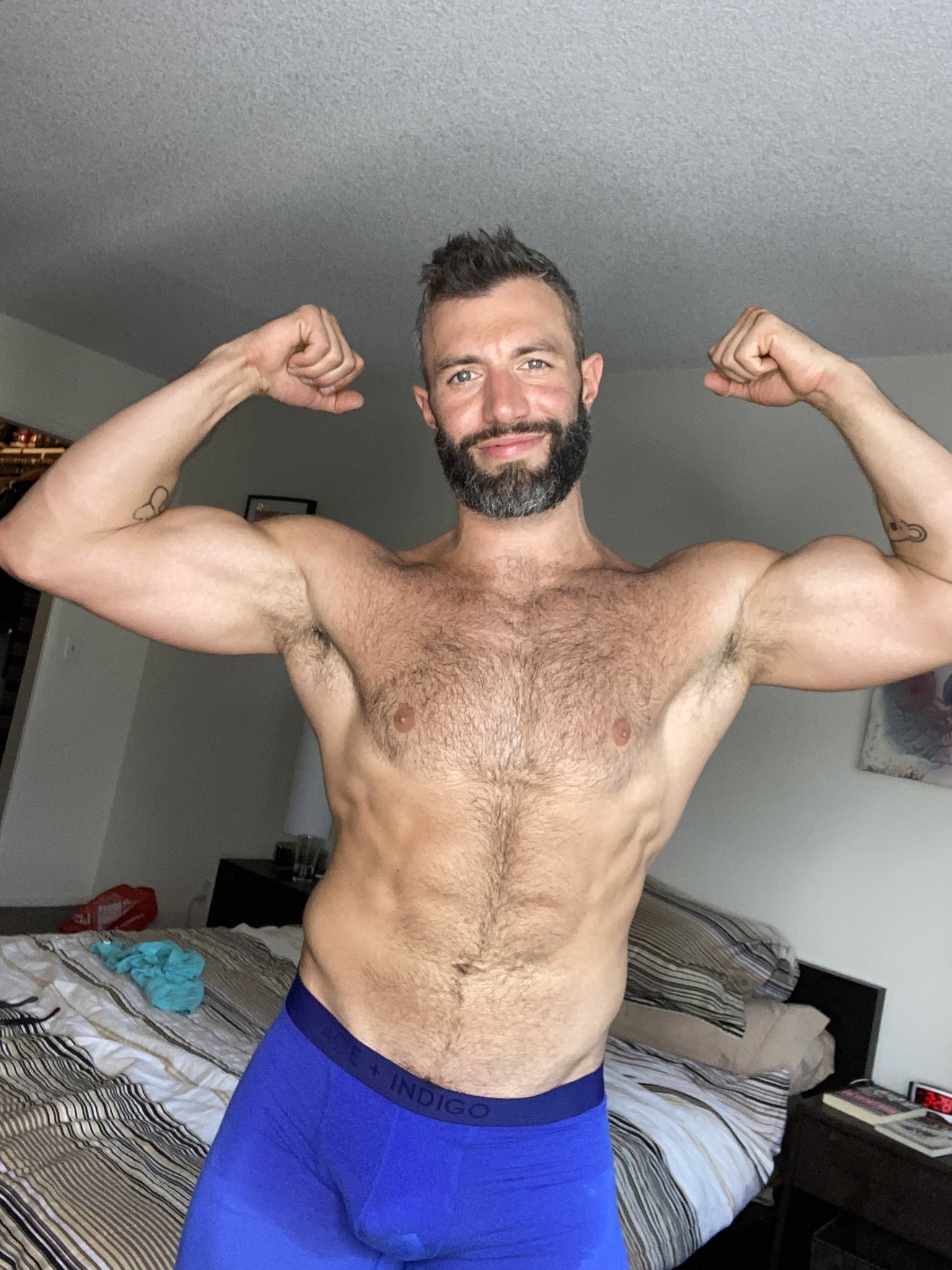 Photo by Ultra-Masculine-XXX with the username @Ultra-Masculine-XXX,  January 28, 2022 at 4:33 AM. The post is about the topic Gay Hairy Men and the text says 'Cole Connor #ColeConnor #hairy #muscle #daddy #beard'