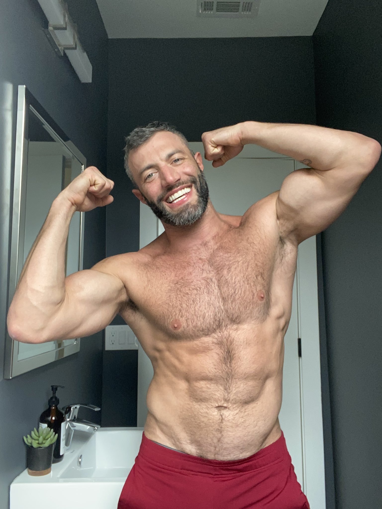 Photo by Ultra-Masculine-XXX with the username @Ultra-Masculine-XXX,  April 13, 2022 at 2:01 AM. The post is about the topic Gay Hairy Men and the text says 'Cole Connor #ColeConnor #hairy #muscle #daddy #beard'