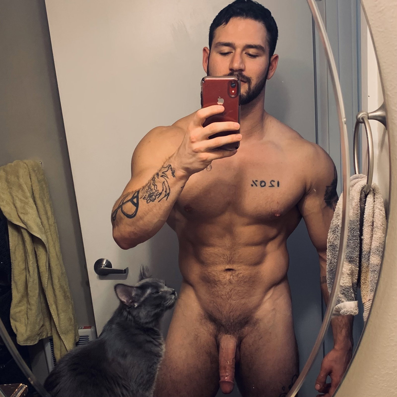 Photo by Ultra-Masculine-XXX with the username @Ultra-Masculine-XXX,  November 7, 2022 at 6:27 AM. The post is about the topic Gay Muscle and the text says 'Dom Luvs #DomLuvs #hairy #muscle #hunk'