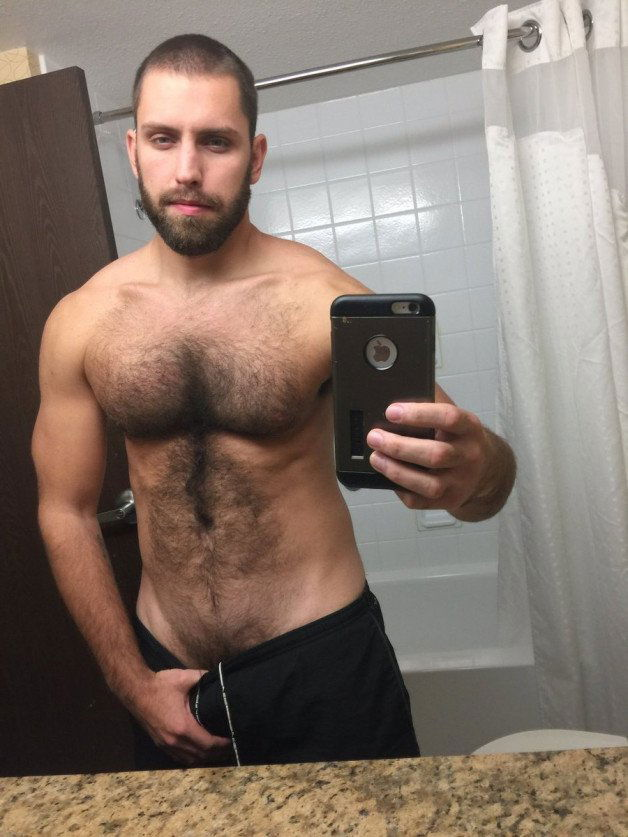 Photo by Ultra-Masculine-XXX with the username @Ultra-Masculine-XXX,  September 15, 2021 at 10:43 PM. The post is about the topic Otters and the text says 'Here2please6969 #Here2please6969 #hairy #hunk #beard'