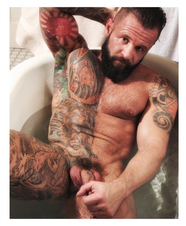 Photo by Ultra-Masculine-XXX with the username @Ultra-Masculine-XXX,  November 2, 2021 at 12:00 AM. The post is about the topic Gay Hairy Men and the text says 'Tank Joey #TankJoey #hairy #muscle #hunk #beard'