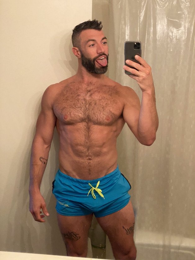 Photo by Ultra-Masculine-XXX with the username @Ultra-Masculine-XXX,  September 1, 2021 at 12:14 AM. The post is about the topic Gay Porn and the text says 'Cole Connor #ColeConnor #hairy #muscle #daddy #beard'