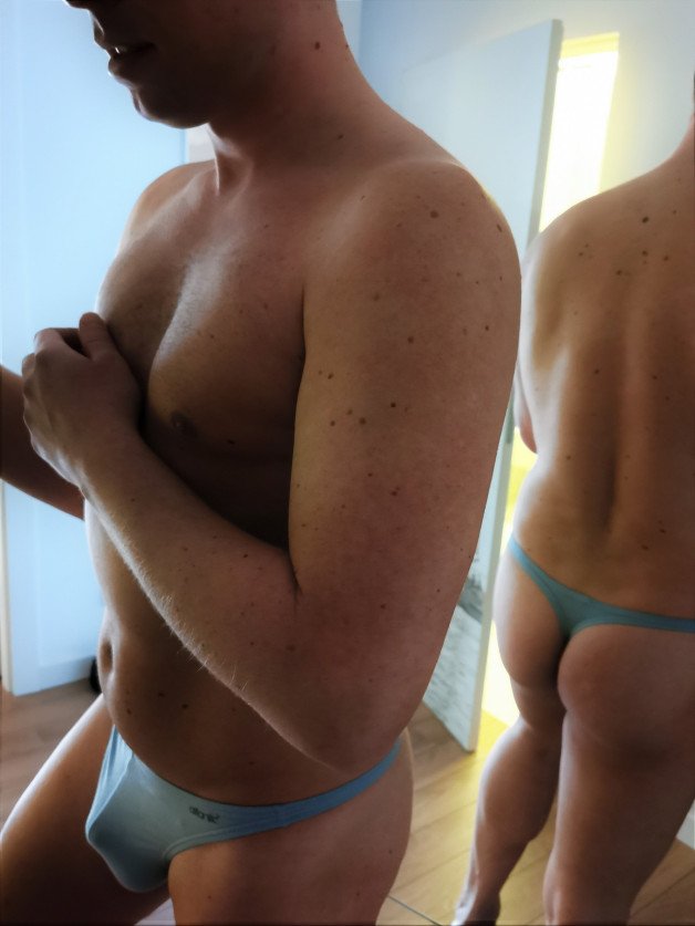 Watch the Photo by bigreg with the username @bigreg, who is a verified user, posted on September 6, 2021. The post is about the topic Mens Thongs & G-Strings. and the text says 'Crossing my own borders'